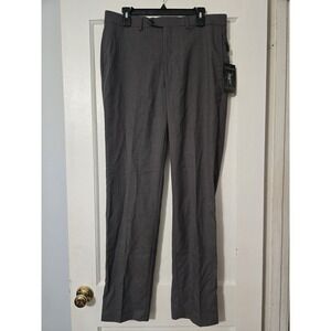 Lauren Ralph Lauren Ultraflex Mens Dress Pants Classic Fit Grey 34W x 34L NEW